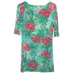 Lilly Pulitzer Spike The Punch Cassie Tshirt Shift Dress Cotton Size X-Small XS Photo 2