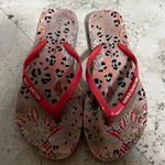 French Connection  Women's Pink Flip Flops Photo 0