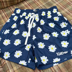 Kill Crew Blue Floral Pattern Shorts Photo 0