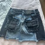 Carmar Denim  skirt black and blue size 27 Photo 2