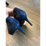 Audrey Brooke  Blue Slip On Stiletto Heel Pumps size 7 Photo 1