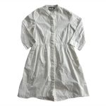 Tuckernuck NWOT Womens Poplin Royal Shirt Dress XS White Old Money Quiet Luxury Photo 2