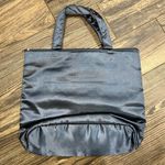 Smokey Blue Flower Top Handle Bag Photo 1