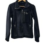 Mountain Hardwear Women's Polartec Full Zip Jacket Size S Black Fleece Shepra Photo 1