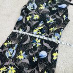 Suno Floral Ruffle Hem midi tea length Sheath dress Size 4 Photo 6