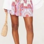 Yumi Kim  Crimson Paisley Rosebud Shorts‎ Size XL Photo 0