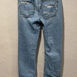 American Eagle  Tom Girl Jeans Light Wash Straight Leg Size 4 Photo 3