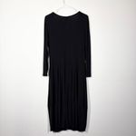Sun Kim Zipper Dress Size Small Black Photo 1