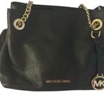 Michael Kors Black mini Shoulder Bag with Gold Accents Photo 0