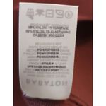 Babaton  Maroon Ribbed Cut-Out Winslet Racerback Fitted Mini Dress‎ Womens XS Photo 6