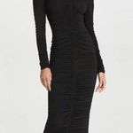 ALC Frank NEW A.L.C. Black Ruched Avery Dress Long Sleeve Body con Size XS woman’s Photo 0