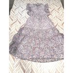 BB Dakota STEVE MADDEN Womens Whimsy Floral Ruffle Tiered Midi Dress Small Boho Photo 9
