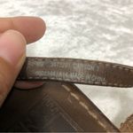 Frye Carson T-Strap Sandal Dark Brown Ladies 9M Photo 5