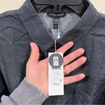Eileen Fisher NWT  Classic Collar Long Shirt Women's size large cotton Photo 3
