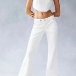 BDG Urban Outfitters  micro flare white jeans Stretch Women’s size 28 NWT Y2K Photo 0