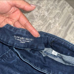 0² Denim Dark Blue Denim Shorts Photo 1