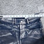 BDG  Cowboy Jeans High Rise Straight Relaxed Blue Silver Painted Women's Size 27 Photo 8