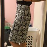 Black and Silver Skirt Size 4 Photo 5