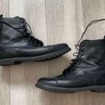 Rockport Leather Boots lace up womens Black (size 7.5) vibram morflex combat Photo 0