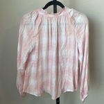 Harper Heritage Pink & White Plaid Blouse Small XS Photo 2