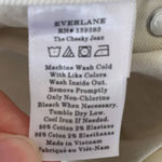 Everlane NWT  The Cheeky Jean in Bone White Photo 8