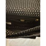 Lulu‎ by Lulu Guinness black faux leather crossbody purse Photo 4