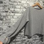 French Connection EUC  Long Sleeve Grey Blouse Size 4 Photo 3