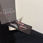 Athleta NWT  Bettona classic mini Black Skirted Leggings 2 in 1 tight CROP 25 " Photo 4