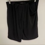 BCBGMAXAZRIA  Black Drape Skirt Mini Stretchy Cocktail Party Dressy Size Small Photo 8