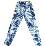 American Eagle  blue tye dye leggings Photo 1