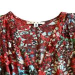 CAbi St. Barts Mosaic Colorful Floral Print A-Line Dress Mini Size XS Women's Photo 1