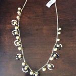 J.Crew  Gold Tone Necklace with Tortoise Shell Details Photo 0