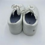 J.Crew Factory Road Trip Lace Up Sneakers White BC186 Women Size 6 Photo 2