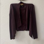 Kut From The Kloth  Tayanita Vegan Suede Drape Casual Career Office Blazer Jacket S Photo 1