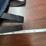 Victoria's Secret Victoria’s Secret Front Closure Push Up Bra Blue with Black Lace Size 36B Photo 7