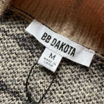 BB Dakota  Animal Print Light Camel Cardigan Medium NWT Photo 2