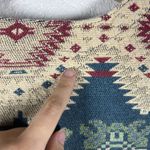 Vintage Willowbend Womens Tapestry Vest Size L Western Aztec USA Rodeo Cowgirl Size L Photo 4