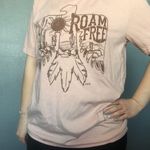 Graphic Tee • Freedom Eagle Soft Canvas Shirt Size Large Photo 3