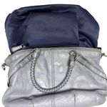 Coach Wisteria Embossed Signature Madison Sophia Satchel #15922 RARE Photo 7