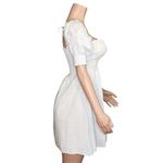 HILL HOUSE Athena Nap Dress, White Swiss Dot, Small Photo 10