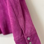 Live a Little  Purplish Leather‎ Jacket size medium Photo 12