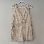 Amuse Society Anthropologie Womens Rosa Eyelet Romper Size Small 2388 Photo 1
