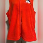 NWT i.b. diffusion Red Holiday Embroidered Snowman Fleece Vest size 2X Photo 3