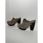Flogg DIana Womens Suede Platform Clog Size 6.5 Tan Photo 4