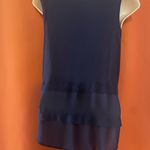 Michael Kors  Navy Sleeveless Top Photo 1