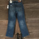 Jordache  Vintage Womens Demi High Rise Crop Boot Cut Med‎ Wash Jeans Sz 25 NWT Photo 6