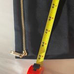 Ivanka Trump Black Ankle Pants Size 12 NWT Gold Zippers Stretch Trousers Photo 9