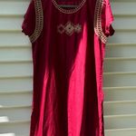 Red Kurta/ Indian Dress Photo 7