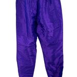 Surf Style Purple iridescent unisex joggers Elastic Waistband Retro 80s L party Photo 9