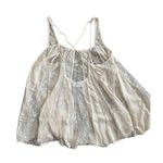 Free People Intimately Free pleated oversized sheer lace strappy cami size small Photo 1